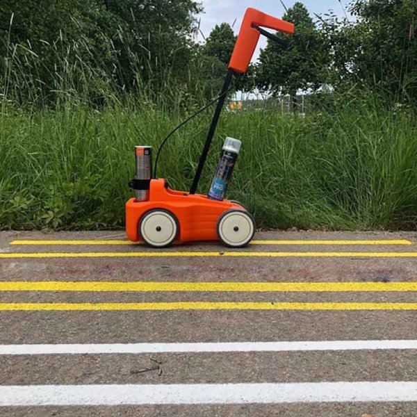 SOPPEC mrkespray TRACING PRO 750 ml. RD (RAL 3020) - til SOPPEC Driver - 2278007