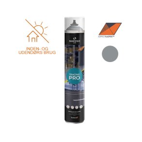 SOPPEC mrkespray TRACING PRO 750 ml. GR (RAL 7045) - til SOPPEC Driver - 2278003