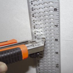 EDMA gipspladevinkel med sk�rehuller 620 mm - 1971405