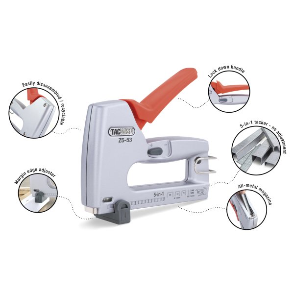 TACWISE klammepistol Z5 - 53/13/71/180 - 2403491