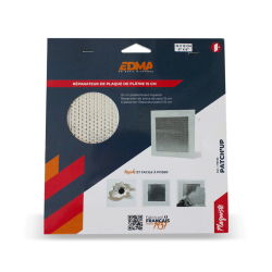 EDMA reparationsnet til gipsplader 15x15 cm Patch&acute;up - 2108183