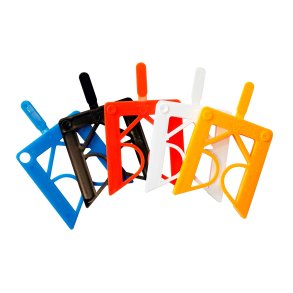 EDMA afstandsbrikker sortiment 500 stk. (5 tykkelser x 100 stk.)