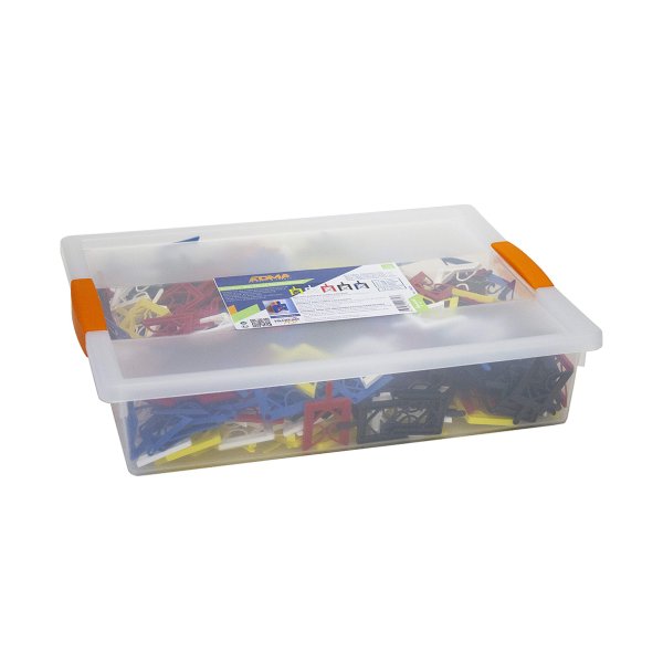 EDMA afstandsbrikker sortiment 500 stk. (5 tykkelser x 100 stk.)