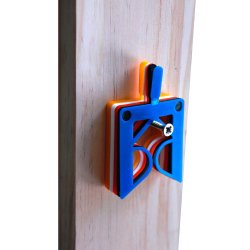 EDMA afstandsbrikker sortiment 500 stk. (5 tykkelser x 100 stk.)