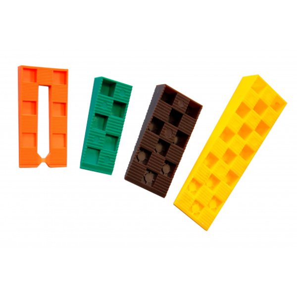 EDMA kilesortiment - 245 stk. i opbevaringskasse