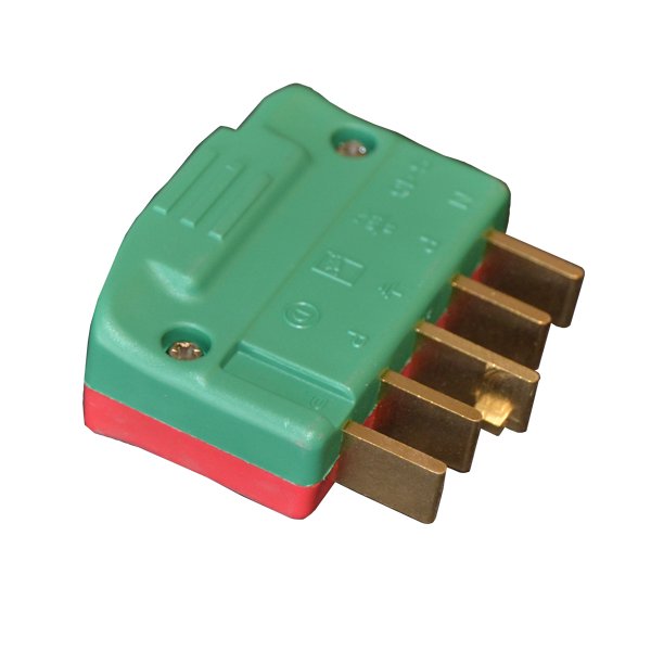 BLUE ELECTRIC stikprop - han - Flad -380 volt - 1600812