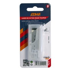 EDMA knivblad trapez 10 stk. til EDMA Rap-Plac