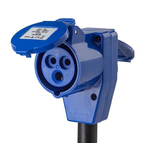 GRIPO kabelst neopren CEE 25m 3x2,5mm&sup2; m. vinkel-schukoudtag (Camping) 250V/16A - 2222711