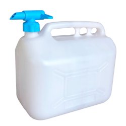 SPREHN plastdunk med taphane 10L 