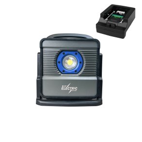 BLUE ELECTRIC +PlusLine hybrid arbejdslampe 40W inkl. adapter - 2273547