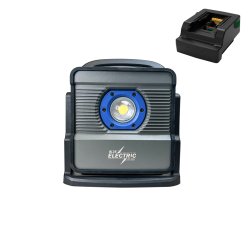 BLUE ELECTRIC +PlusLine hybrid arbejdslampe 40W inkl. adapter - 2273550