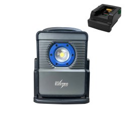 BLUE ELECTRIC +PlusLine hybrid arbejdslampe 80W inkl. adapter - 2273551