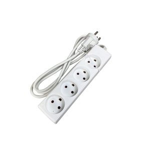 GRIPO stikd�se hvid 4 udtag med 1,5m ledning m/jord - 2310954