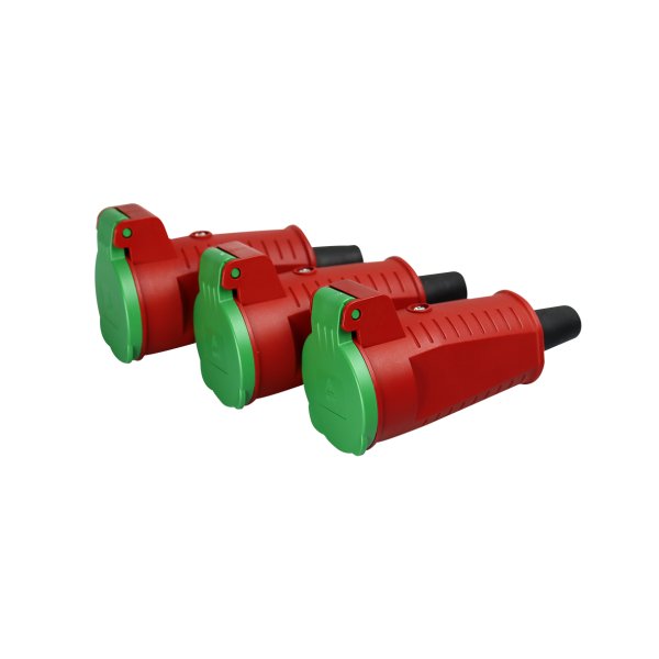 BLUE ELECTRIC Forl�ngerled m/j 3-pak 16A 240V - 2349396