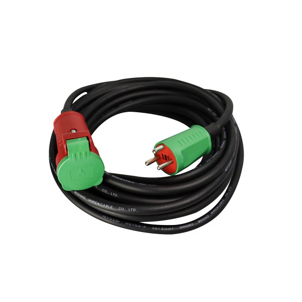 BLUE ELECTRIC Kabelst 10m neopren m/jord 3x1,5mm2 16A 240V - 2349399