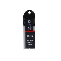 SPREHN knivblad Black 18mm 50-pak - 2356861