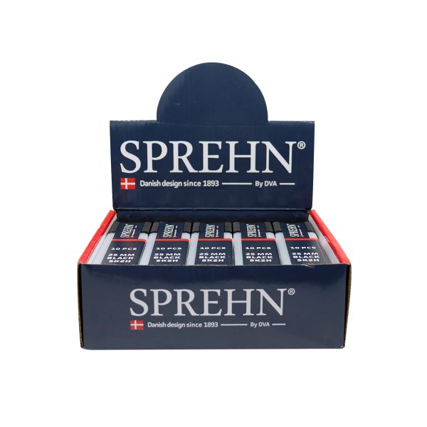 SPREHN knivblad Black 25mm 10-pak - 2356862