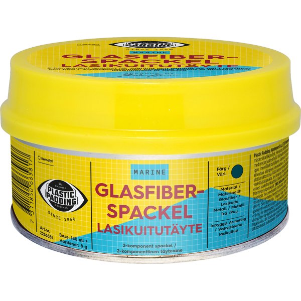 Plastic Padding glasfiberspartel 180 ml PTX - 1886917