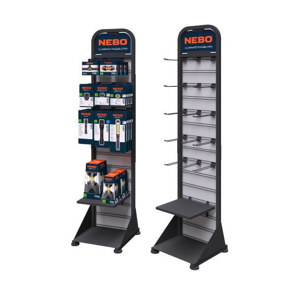 NEBO Gulv display incl kroge