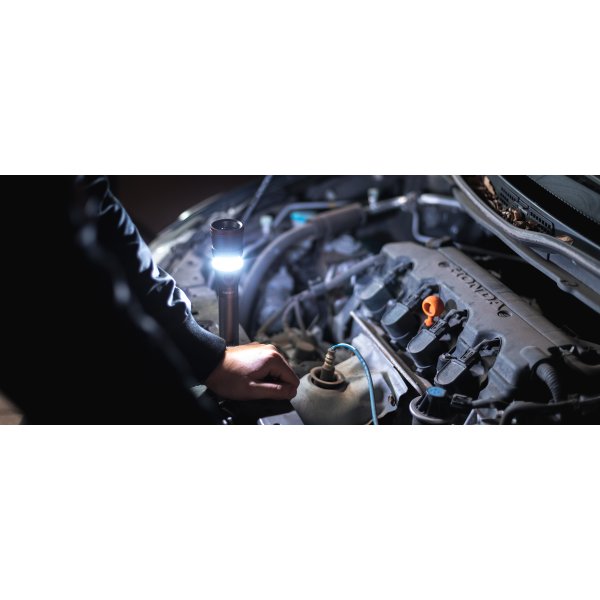 NEBO Franklin Twist lygte 400 lumen Alu - 2360016