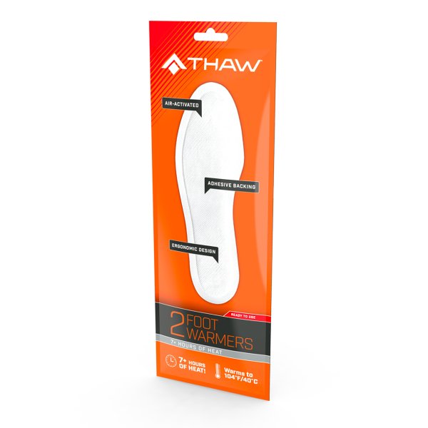 Thaw fodvarmepuder large (2) engangs str 38-45 - 2625663 