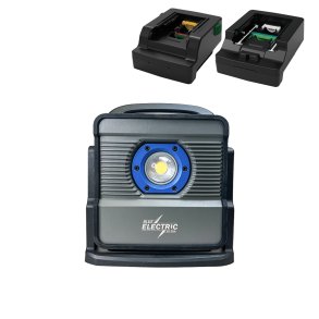 BLUE ELECTRIC +PlusLine hybrid arbejdslampe 40W sampak - 2366468