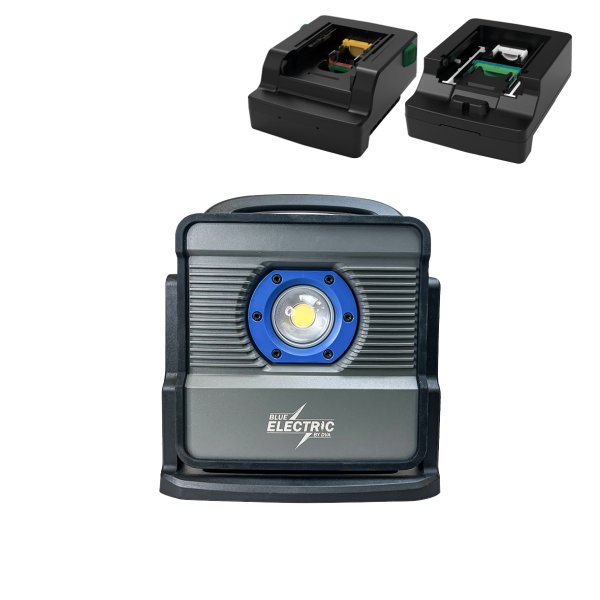 BLUE ELECTRIC +PlusLine hybrid arbejdslampe 40W sampak - 2366468