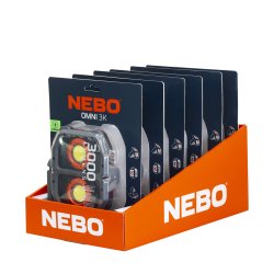 NEBO Omni 3K Disk display for 6 stk lamper