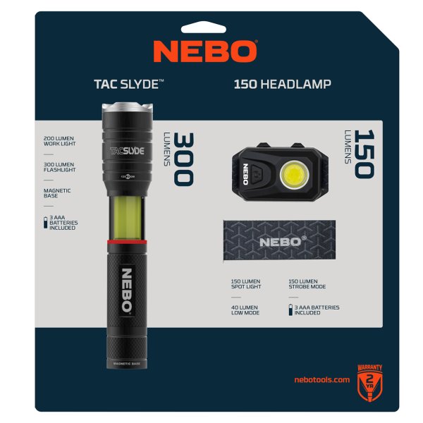 NEBO Tac slyde &amp; Pandelampe sampak - 2428080