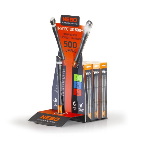 NEBO Display Multi for Torchy 2K, Slyde King2K, Inspector 500 mm.