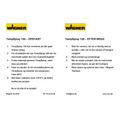 WAGNER Varmeslange H-126 Grundmodul 10m -2408519