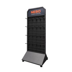 NEBO Gulv display incl kroge H/B/D: 193x67x62 CM