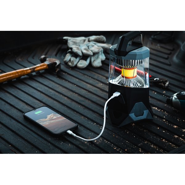 NEBO Galileo Lanterne 1600 lumen hybrid Sort - 2425476