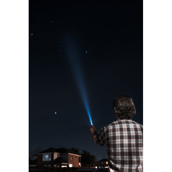 NEBO Luxtreme Nano pocket genopladelig sort - 2425482