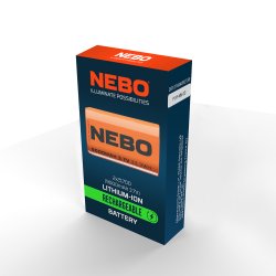 NEBO Batteri 9000 mAh 3,7V - 2432365