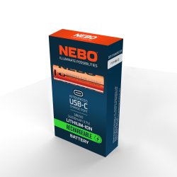 NEBO Batteri 3200 mAh 3,7V - 2432367