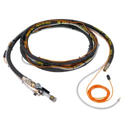 WAGNER m�rtelslange DN25, M/V25, 10 m, inkl. Luftslange og styrekabel