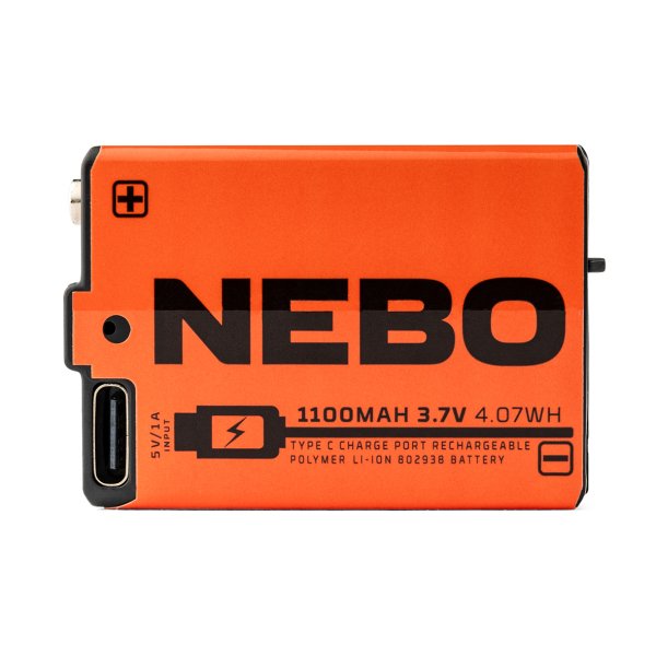NEBO Batteri 1100 mAh 3,7V - t/Curv - 2527112