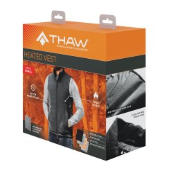 Thaw vest opvarmet herre str L - 2625676