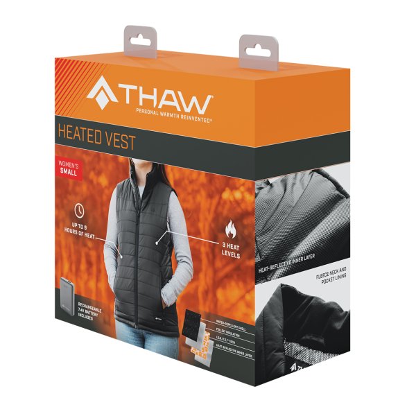 Thaw vest opvarmet dame str M - 2625680