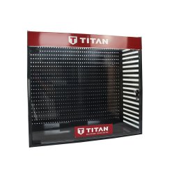 TITAN dyseskab stor 66X60X30 cm - inkl. 10 kroge