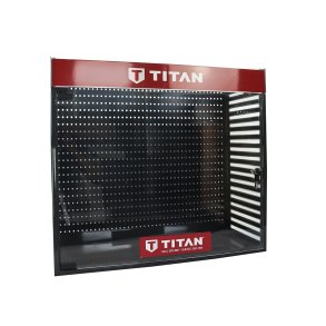 TITAN dyseskab stor 66X60X30 cm - inkl. 10 kroge