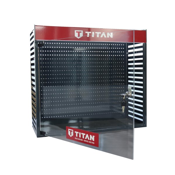 TITAN dyseskab stor 66X60X30 cm - inkl. 10 kroge