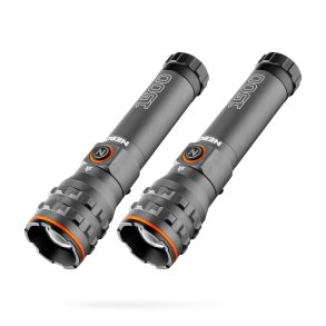 NEBO lygte twin pack genopladelig 1500 lumen - 2631002 