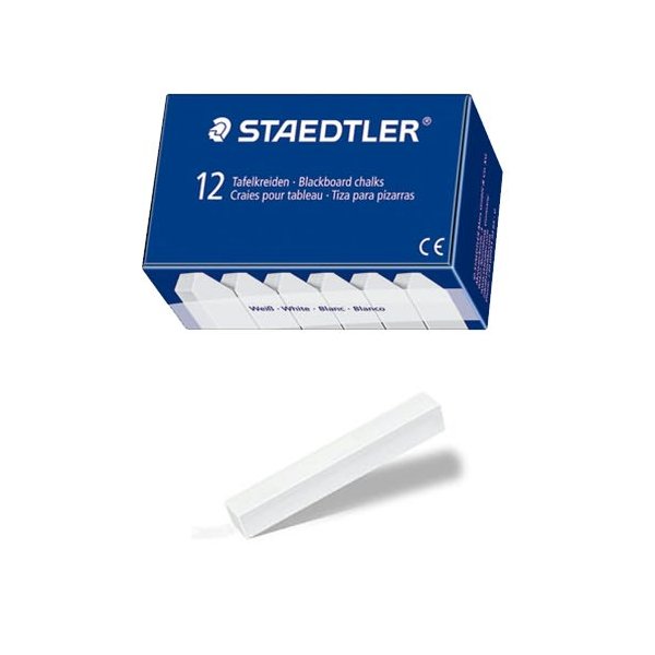 STAEDTLER tavlekridt - 12 stk. pakke M�l: 13x13x90 mm - 5264446