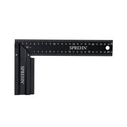 SPREHN b�nkvinkel 250 mm med smig alu - 2400716