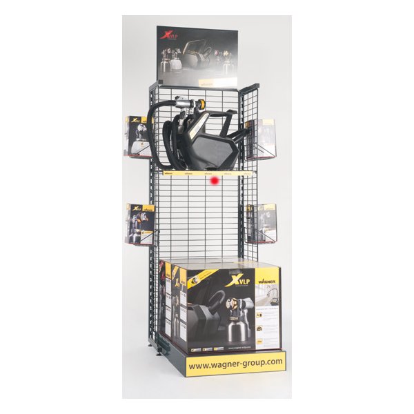 WAGNER 	Metall display XVLP - 69X224,5X35 CM