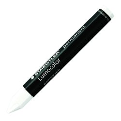 STAEDTLER m�rkekridt hvid - permanent - 5228632