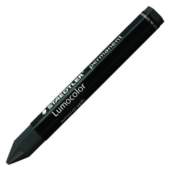 STAEDTLER m�rkekridt sort - permanent - 5228636