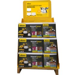 WAGNER Pap-Display 1/2 palle - 80x98x60